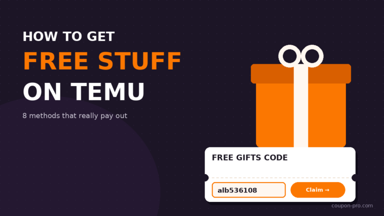 How to get free stuff on Temu - free gifts code and methods